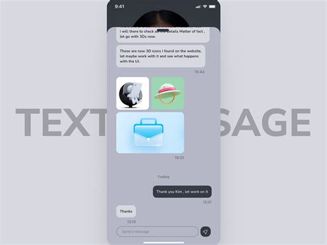 Image result for Type Message UI