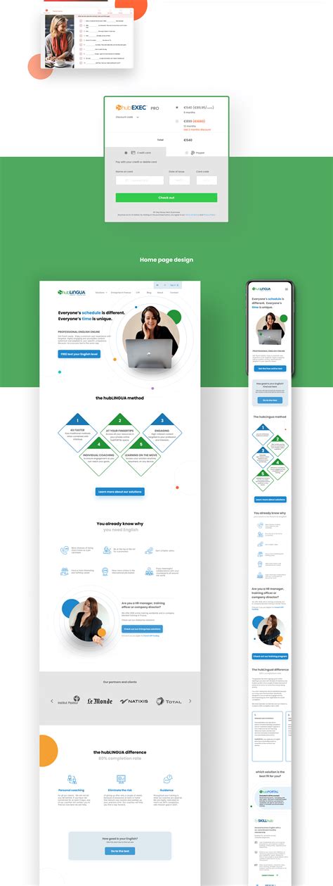 Image result for English Learning Web UI