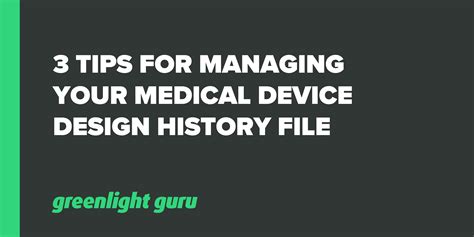 Image result for Design History File Medical Device