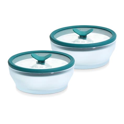 Amazon.com: Anyday Cookware Microwave Dish Set, Includes 2 Microwave ...