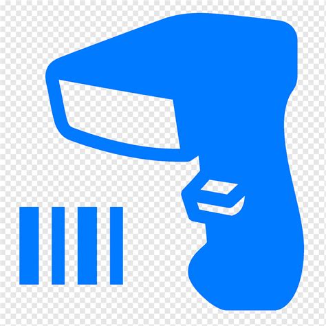 Toradh íomhá ar QR Scanner Icon Blue