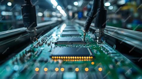 Image result for Microchip Assembly Line