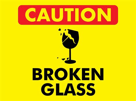 Image result for Do Not Open Broken Window Sign