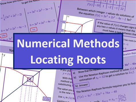 Afbeeldingsresultaten voor Why to Use Numerical Methods