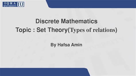 Image result for Discrete Structures Set Theory