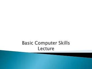Image result for Computer Skills Presentation Slides