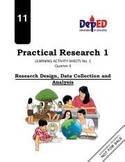 Toradh íomhá ar Practical Research 1 Learning Activity Sheets