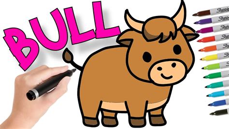 تصویر کا نتیجہ برائے Simple Bull Drawing