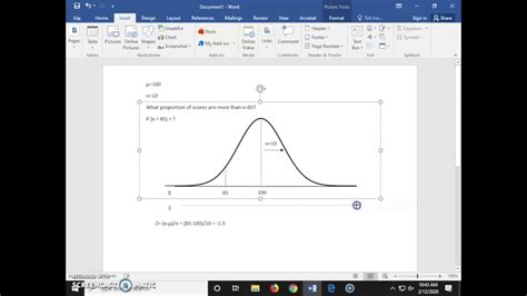Toradh íomhá ar How to Draw Normal Curve
