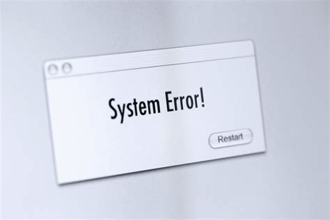 Image result for System Error Sign