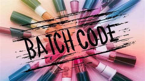 Image result for Batch Code Words