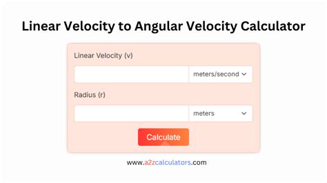 Convert Linear Velocity to Angular Velocity に対する画像結果