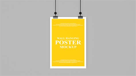 Poster flyer mockup 47537523 PSD