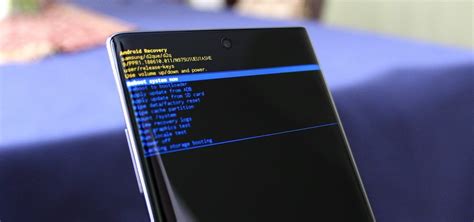 Image result for Samsung S6 Recovery Mode Screen