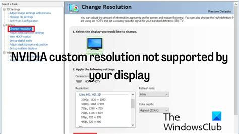 Image result for How to Enable Custom Resolution NVIDIA