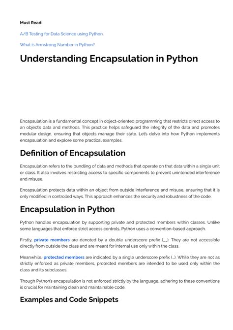 Image result for Encapsulation in Python Method with Example