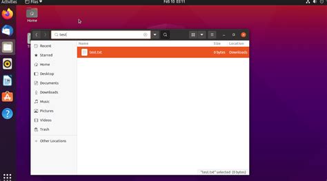 Toradh íomhá ar Ubuntu File Explorer
