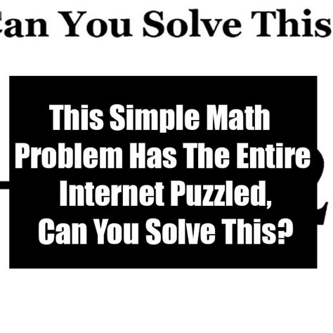 Image result for Internet Math Problem