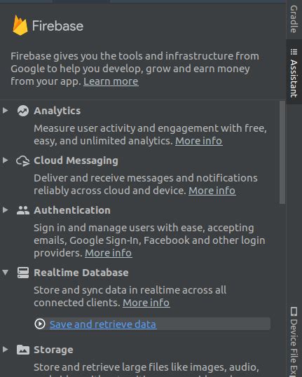 Toradh íomhá ar Select Query From Firebase Database in Java in Android Studio