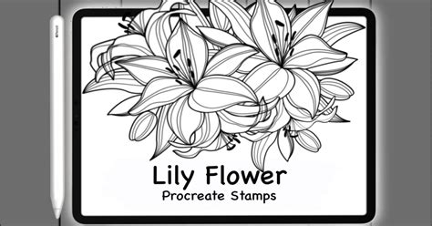 Image result for Lily Pad Procreate Brush