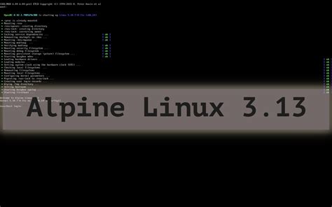 Toradh íomhá ar Alpine Email Linux
