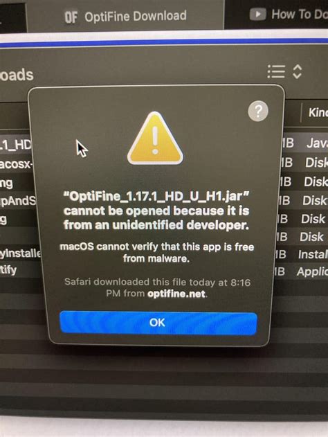 Image result for OptiFine Not Downloading as Java File