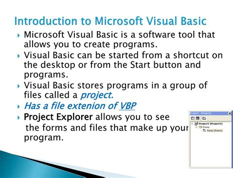 Microsoft Visual Basic Purpose に対する画像結果