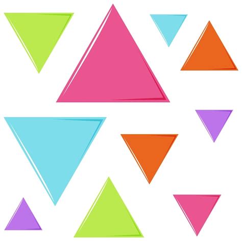 Toradh íomhá ar Triangle Rectangle Coloré