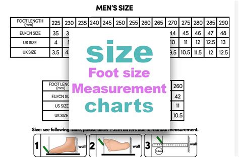 Image result for Foot Size According to Height