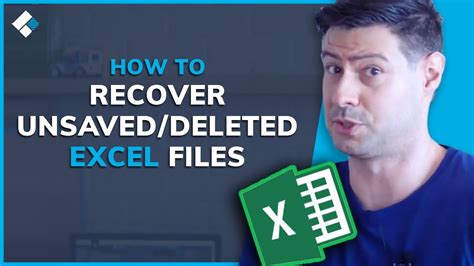 How to Recover Unsaved Excel File に対する画像結果