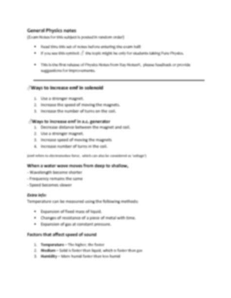 Image result for Complete O Level Physics Notes