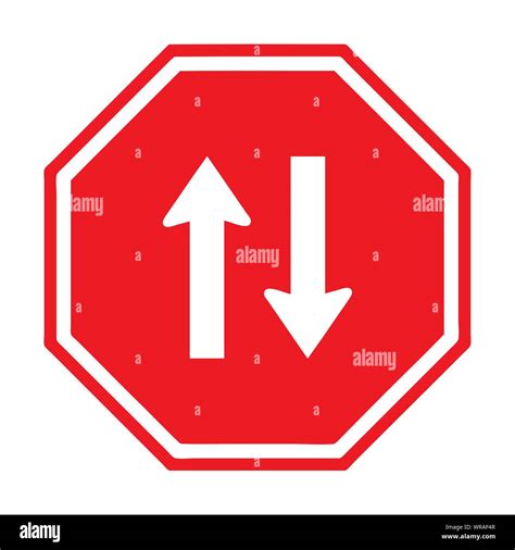 Image result for Two-Way Road Sign Vector