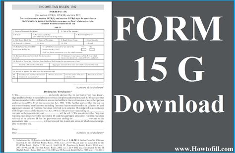 Image result for Form 15G Online Filing