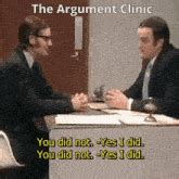 Image result for John Cleese Argument Clinic GIF