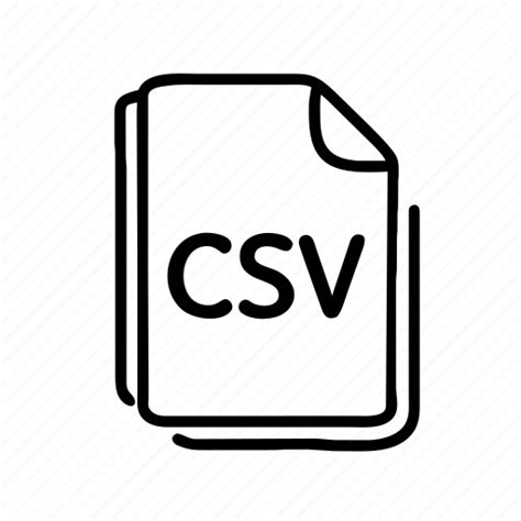 Image result for CSV File Icon with Table