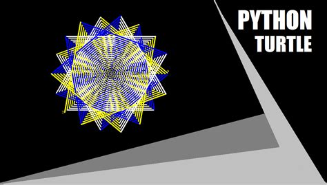 Toradh íomhá ar Python Turtle Mandala