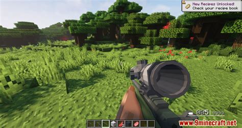 Toradh íomhá ar Minecraft Gun Mod 1.14.4