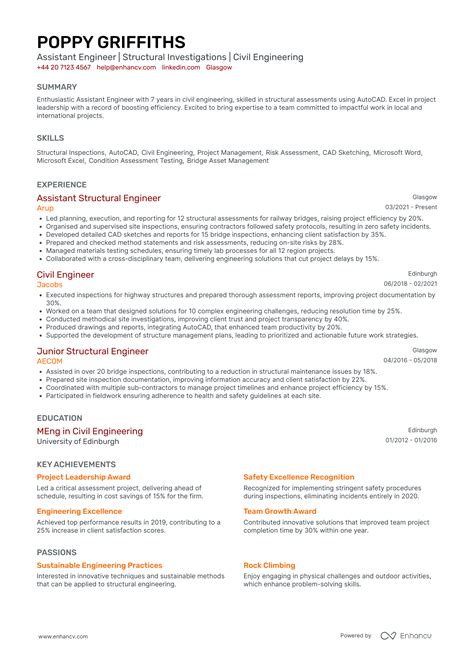 Image result for Structural Designer CV Form