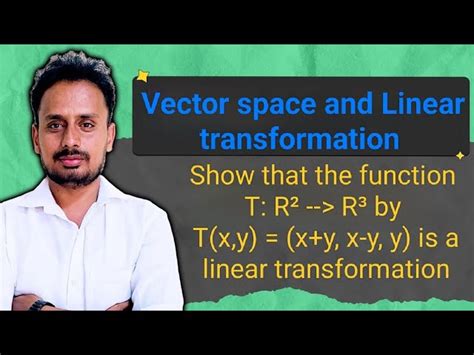 Image result for Linear Transformation Vector Space