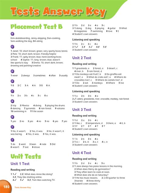 Image result for Practice Test Answer Key