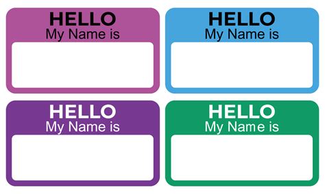 Image result for Name Tag Card