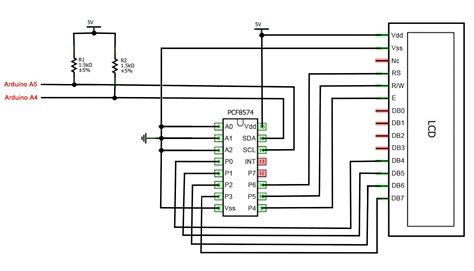 LCD I2C to Arduino に対する画像結果