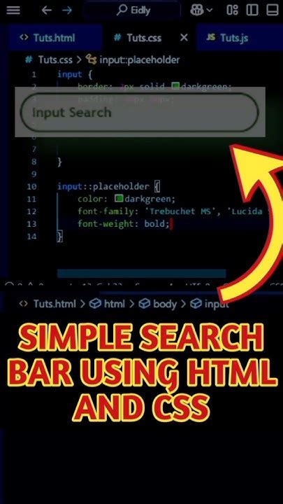 تصویر کا نتیجہ برائے Simple Search Bar in HTML