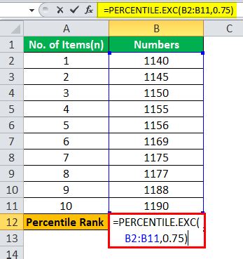Percentile Rank Formula and Example に対する画像結果