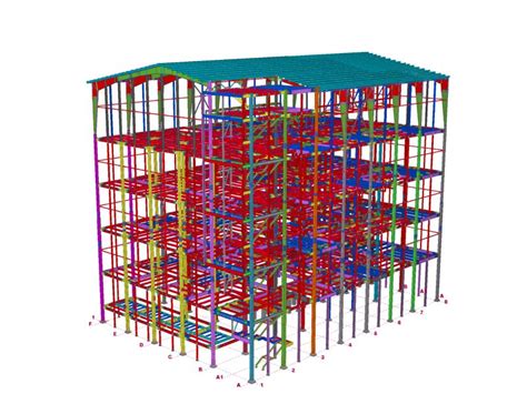 Steel Structure 3D Modeling എന്നതിനുള്ള ഇമേജ് ഫലം