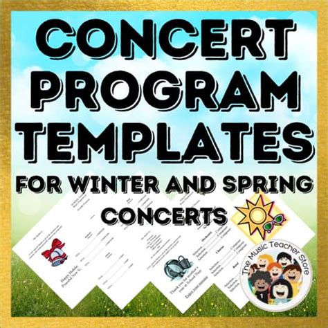 Image result for Orchestra Concert Program Template