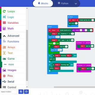 Micro Bit Space Invaders Code എന്നതിനുള്ള ഇമേജ് ഫലം