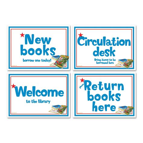 Image result for Library Book Sign