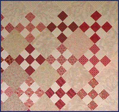Toradh íomhá ar Diagonal Square Quilt Pattern
