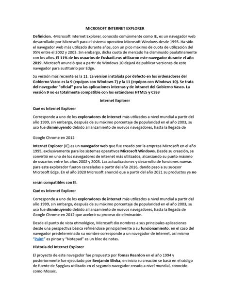 Image result for What Is Internet Explorer PDF